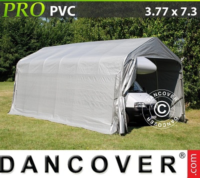 Tenda capannone garage PRO 3,77x7,3x3,24 m PVC