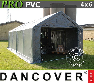 Tenda capannone garage PRO 4x6x2x3,1 m, PVC
