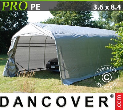 Tenda capannone garage PRO 3,6x8,4x2,7 m