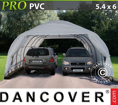 Tenda capannone garage 5,4x6x2,9 m PVC