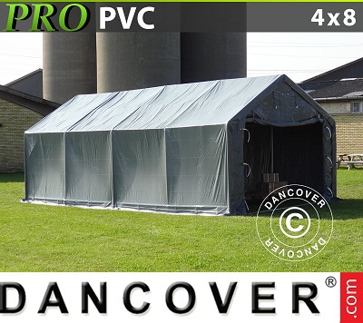 Tenda capannone garage PRO 4x8x2x3,1 m, PVC
