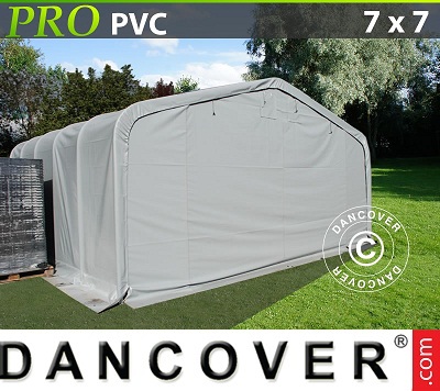 Tenda capannone PRO 7x7x3,8 m PVC