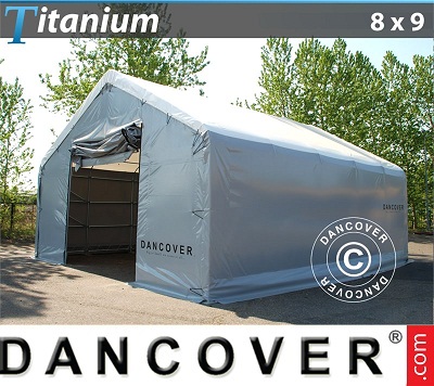 Tenda capannone 8x9x3x5 m Titanium