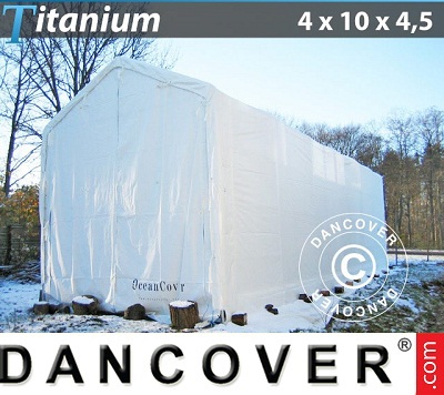 Tenda capannone Titanium 4x10x3,5x4,5 m